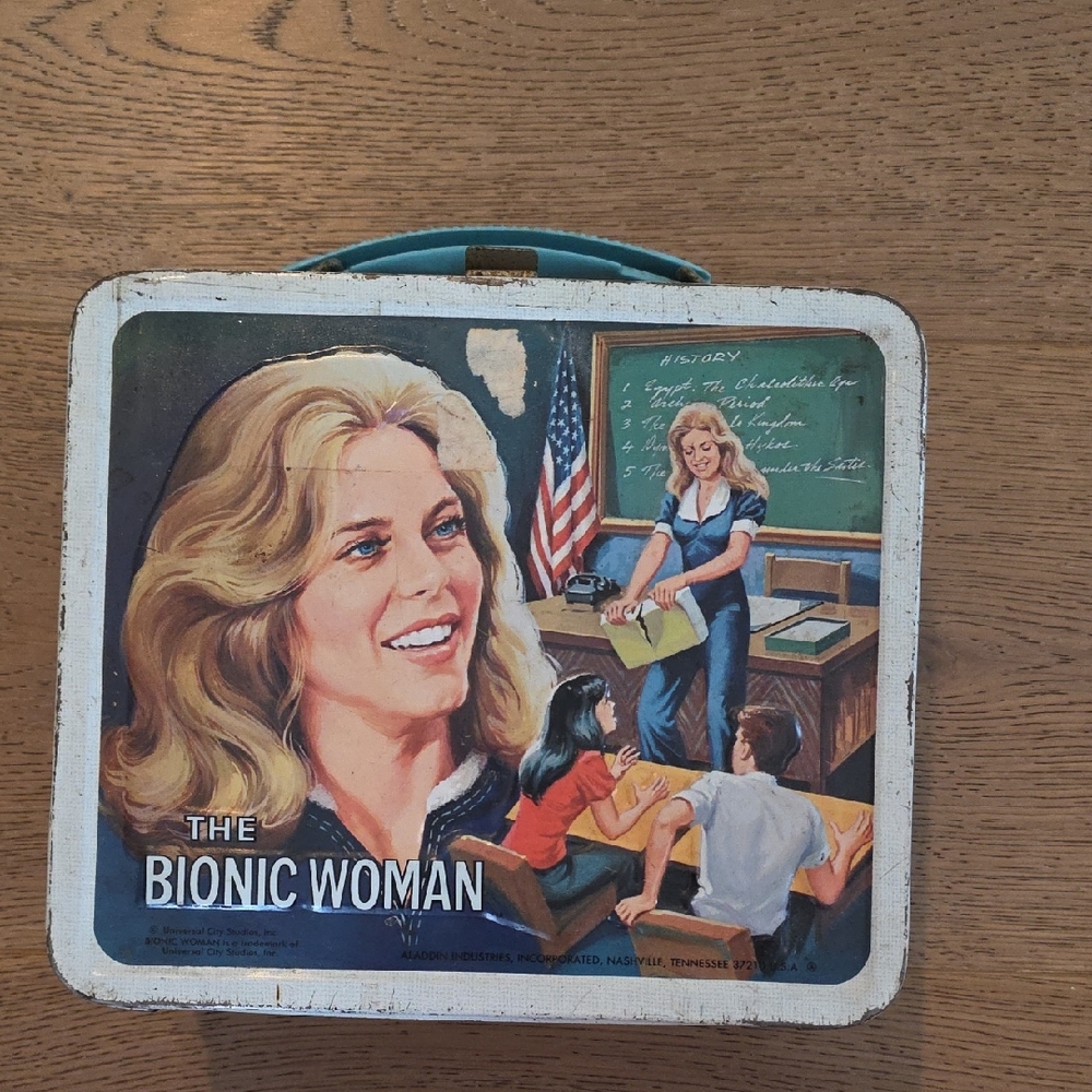The Bionic Woman Vintage Lunchbox
